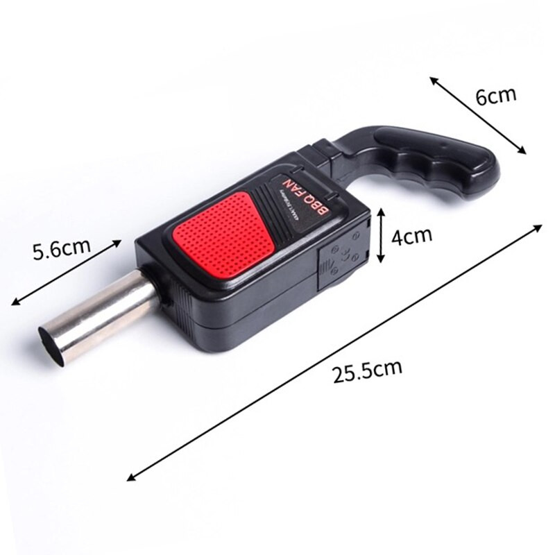 Rokas elektriskais grila ventilators gaisa pūtējs āra kempingam piknikam grila gatavošanas rīks grila piederumi grila ventilators