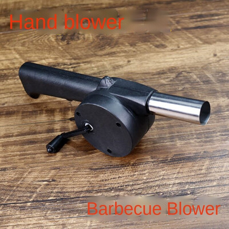 Hand Blower mājsaimniecības rokas pārnēsājams bārbekjū pūtējs mazs matu žāvētājs āra grila piederumu rīki