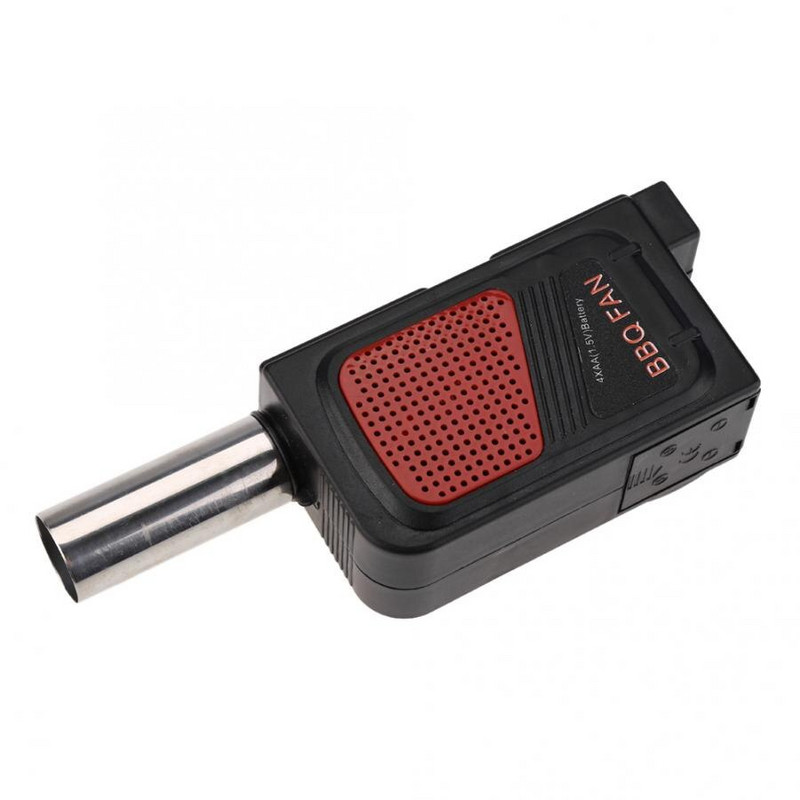 Pārnēsājams elektrisks grila ventilatora pūtējs āra kempingam bārbekjū piknikam gatavošanas rīks BBQ gatavošanas rīka grila piederumi