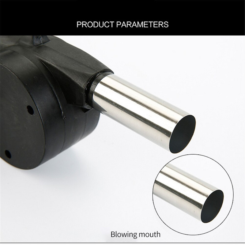 Ar roku darbināms gaisa pūtējs bārbekjū ventilators āra kempings ugunskura plēšas instrumenti piknika grils gaisa pūtējs gatavošanas piederumi