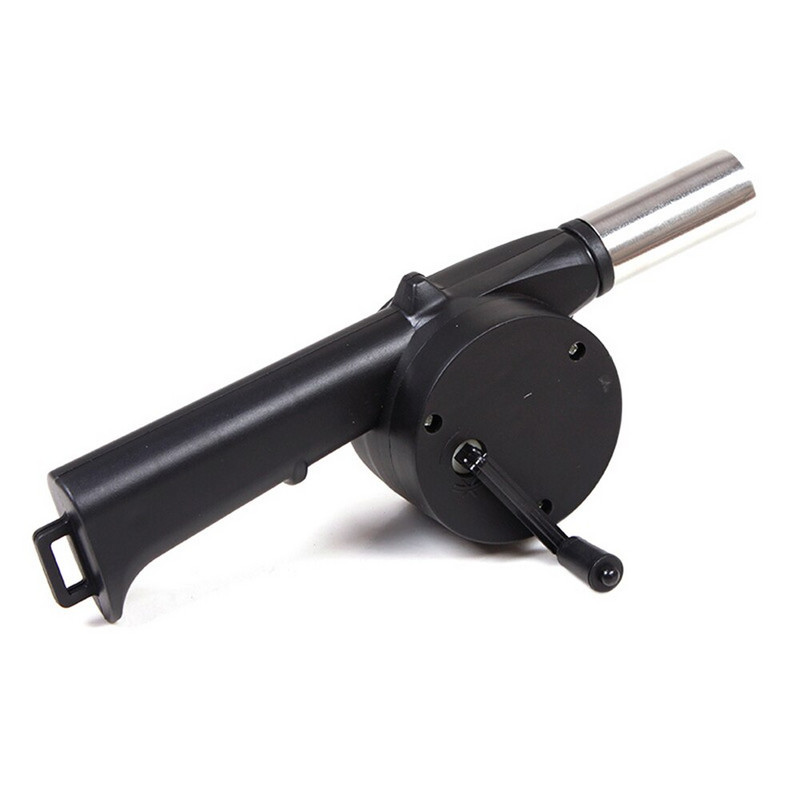 Ar roku darbināms gaisa pūtējs bārbekjū ventilators āra kempings ugunskura plēšas instrumenti piknika grils gaisa pūtējs gatavošanas piederumi