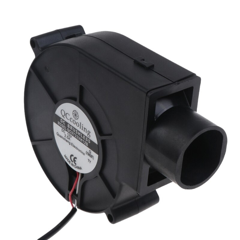 Pārnēsājams BBQ ventilators 9733 DC 12V 2,5A 5500R/Min Gaisa turbopūtējs bārbekjū piknikam