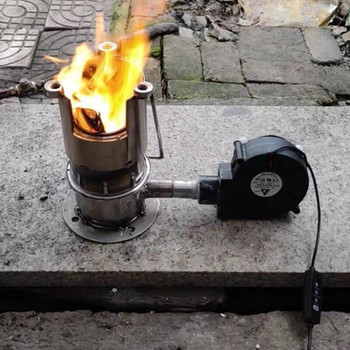 5V USB BBQ Air Blower Grills Cooking Fan Smoker Fan Carcars Fire-starter BBQ Blower 97x97x33mm DC9733 2800rpm GXMA