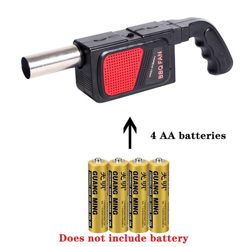 2022. gada elektriskais grila ventilatora gaisa pūtējs āra kempingam, piknikam, grila gatavošanas rīkam, grila piederumiem, grila ventilatora akumulators nav iekļauts