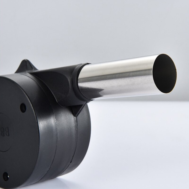 DEOUNY jauns āra bārbekjū rokas kloķa gaisa pūtējs portatīvais rokas BBQ grils uguns silfoni instrumenti piknika kempings grila piederumi