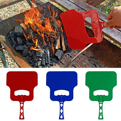 Ventilátor BBQ kültéri kézi forgattyús ventilátor ventilátor égést támogató kézi barbecue grill grill