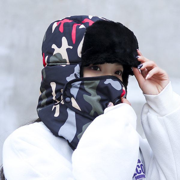 Vīriešu ziemas cepure - vēja necaurlaidīga