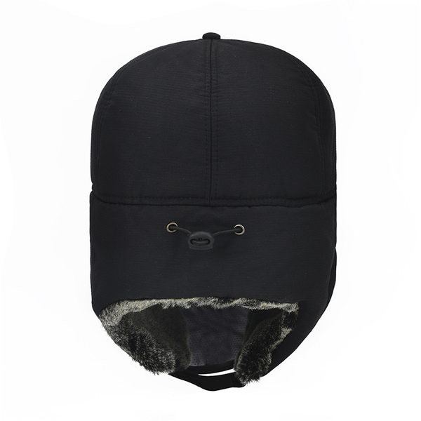 Modes vīriešu ziemas cepure ar vizieri