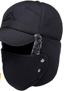 Vīriešu ziemas cepure ar siltu oderi, vairāki modeļi