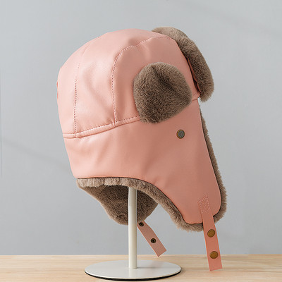 Ανδρικό χειμωνιάτικο καπέλο με φόδρα σε τέσσερα χρώματα