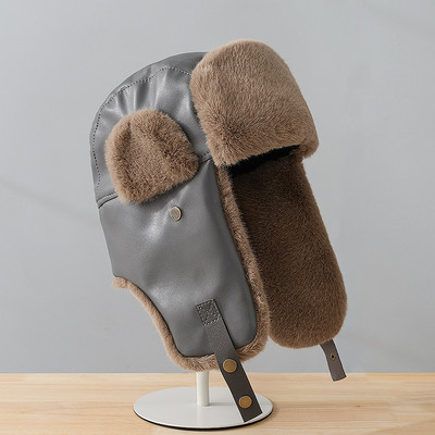 Ανδρικό χειμωνιάτικο καπέλο με φόδρα σε τέσσερα χρώματα