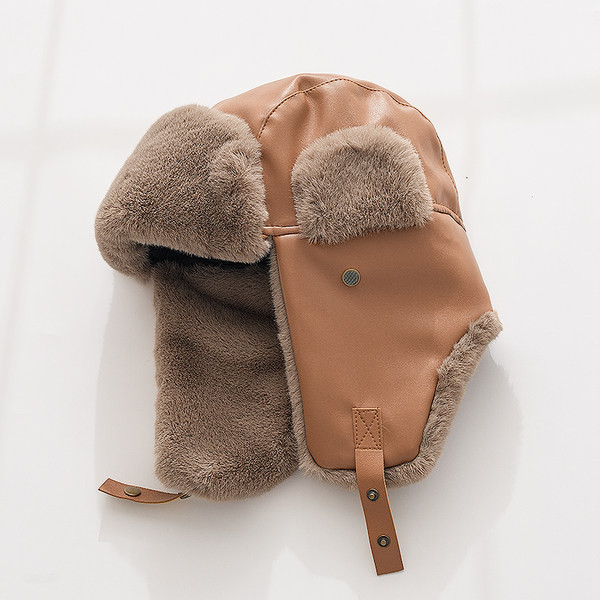 Ανδρικό χειμωνιάτικο καπέλο με φόδρα σε τέσσερα χρώματα