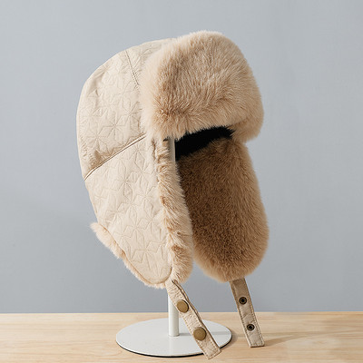 Ziemas vīriešu cepure ar figūrām