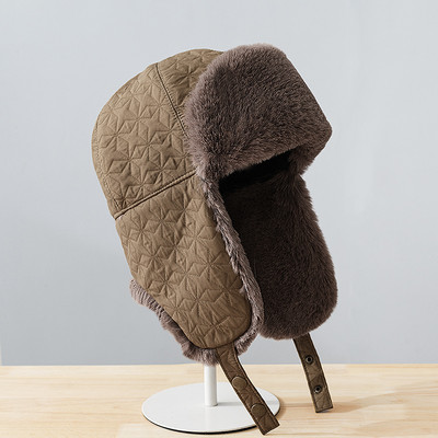 Ziemas vīriešu cepure ar figūrām