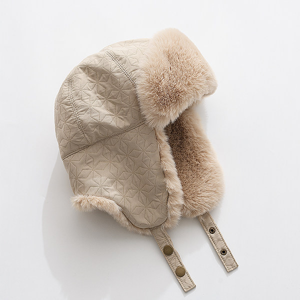 Ziemas vīriešu cepure ar figūrām