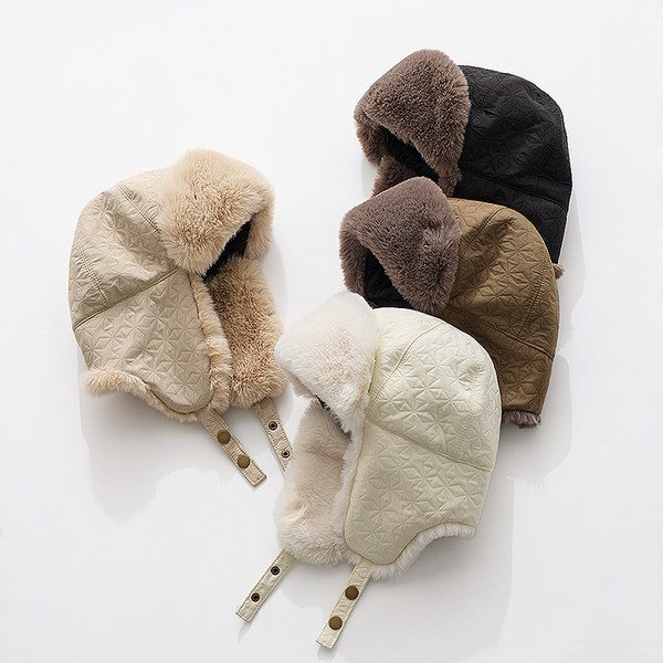 Ziemas vīriešu cepure ar figūrām