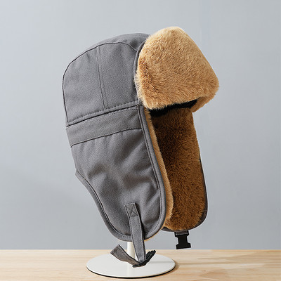 Ziemas vīriešu cepure ar oderi