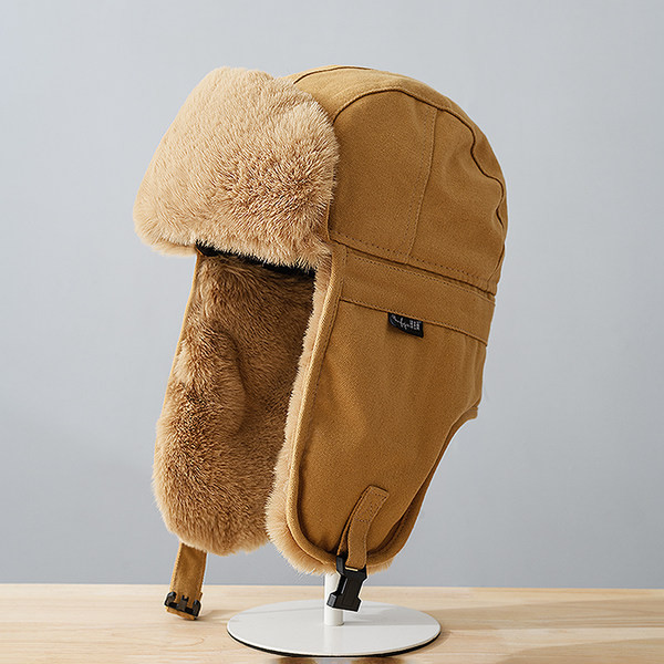 Ziemas vīriešu cepure ar oderi