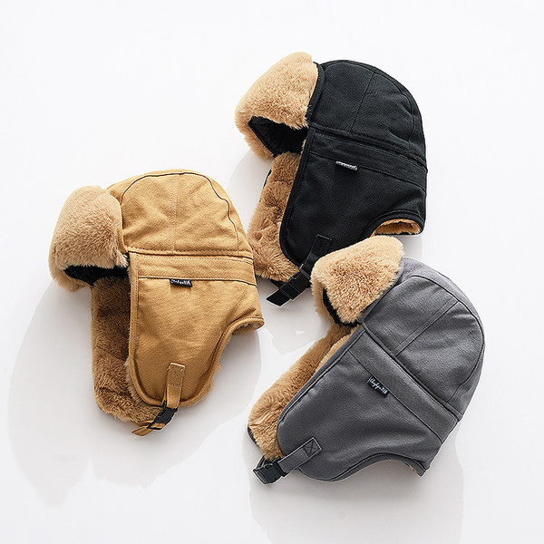 Ziemas vīriešu cepure ar oderi