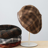 Vīriešu rūtainā cepure
