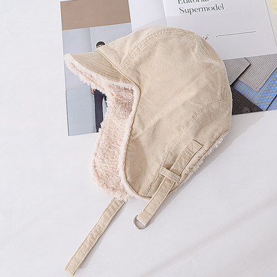 Férfi sapka plüss béléssel