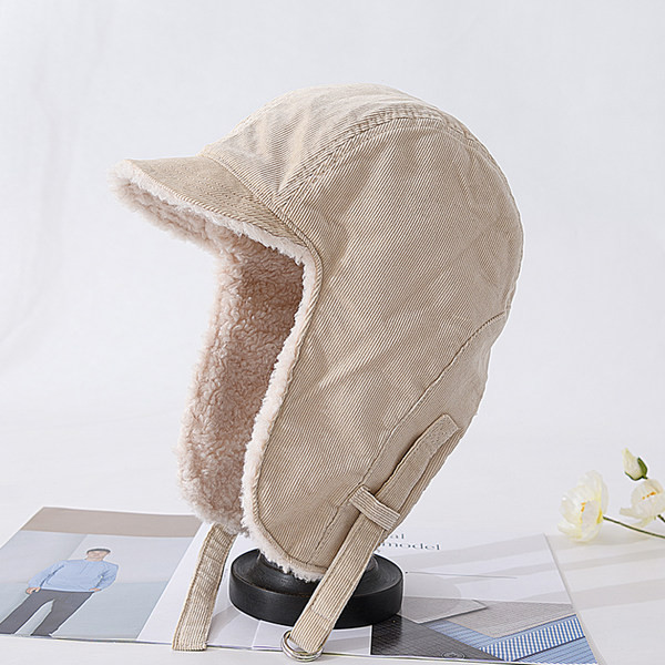 Férfi sapka plüss béléssel