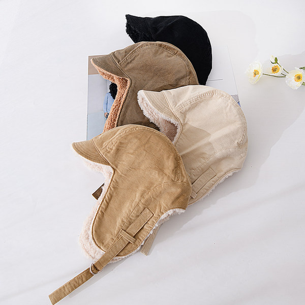 Férfi sapka plüss béléssel