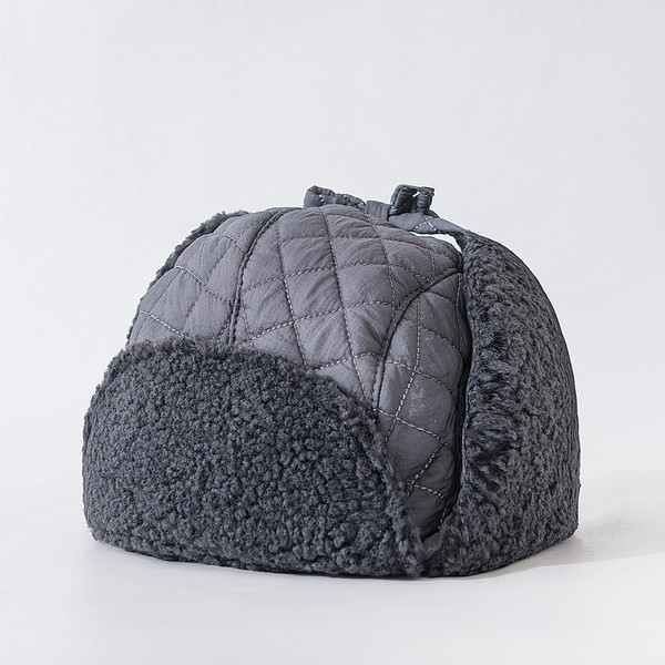 Νέο μοτίβο χειμωνιάτικο καπέλο με κορδόνια για άνδρες