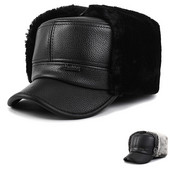 Μοντέρνο ανδρικό καπέλο με γείσο και χνούδι