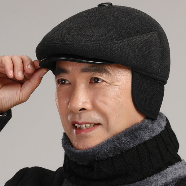 Kétrészes sapka és sál szett meleg béléssel