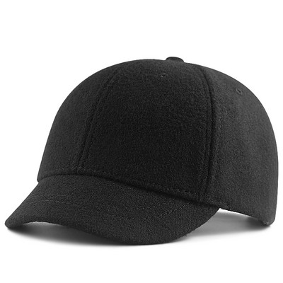 Vīriešu vienkrāsaina beisbola cepure ar pīķi