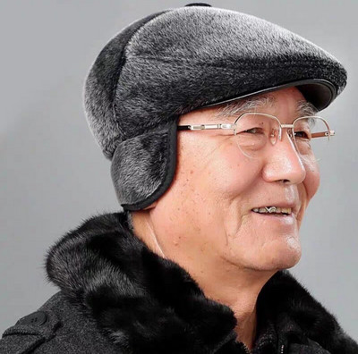 Retro vīriešu beretes cepure