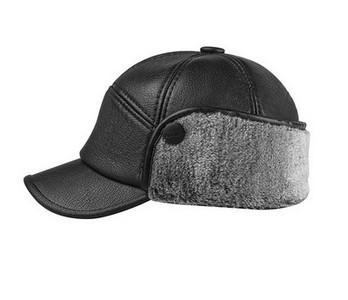 Vīriešu eko ādas cepure