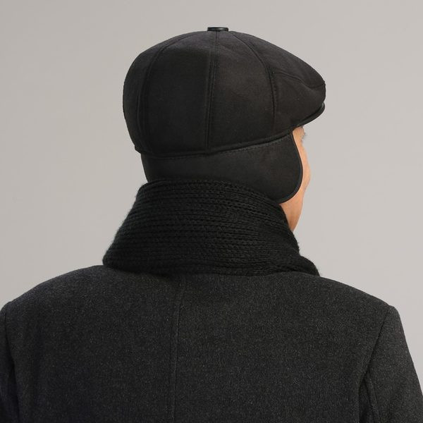 Vīriešu ziemas cepure - ar vizieri