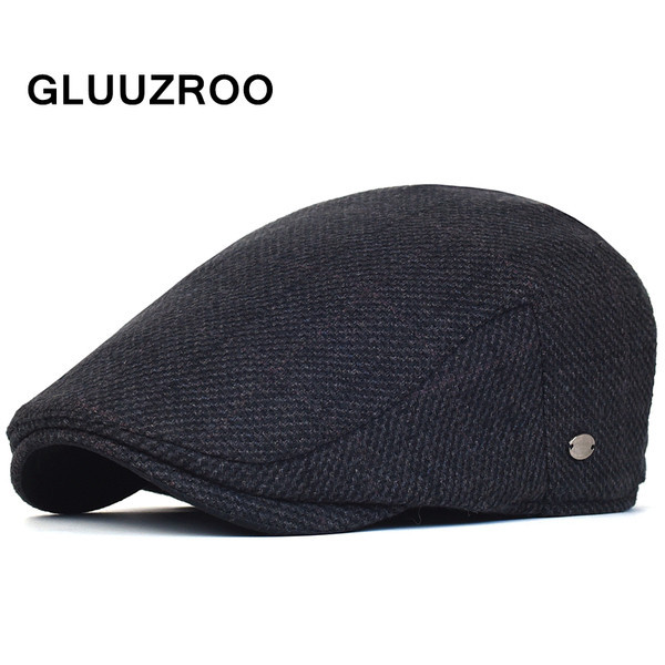 Vīriešu moderna retro cepure vairākās krāsās