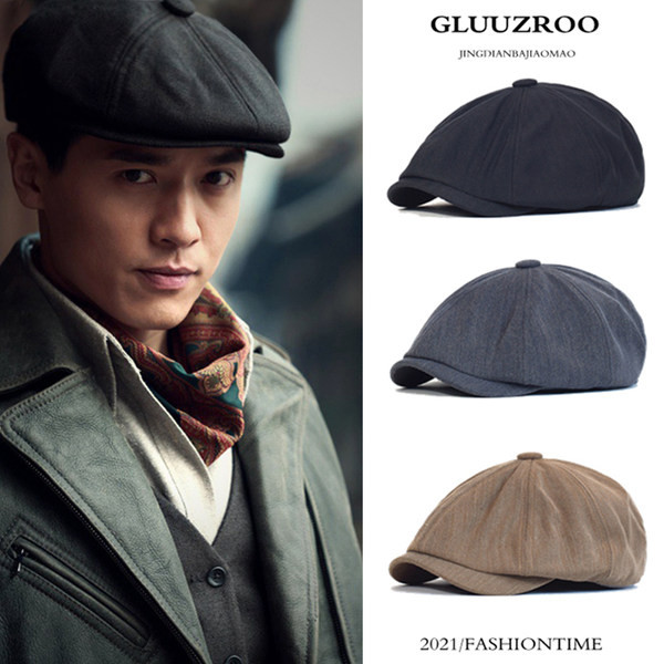 Muški retro šešir u raznim bojama