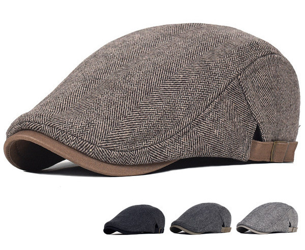 Ανδρικό καπέλο χειμωνιάτικο μπερέ σε πολλά χρώματα