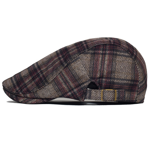 Vīriešu rūtainā cepure