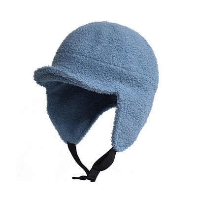 Férfi téli fülsapka műanyag rögzítéssel