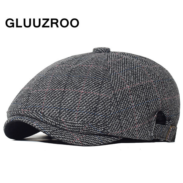 Ziemas regulējama beretes cepure vīriešiem