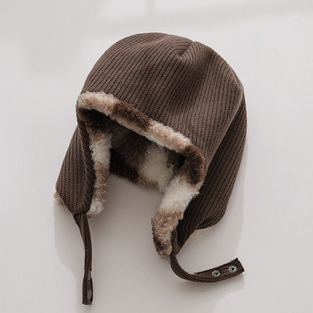 Νέο μοντέλο χειμερινό καπέλο για άνδρες με κουμπιά