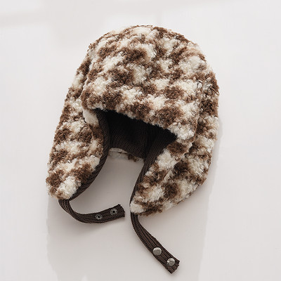 Jauna modeļa ziemas cepure vīriešiem ar pogām