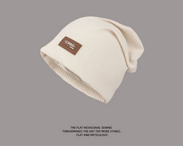 Moderna vīriešu vienkrāsaina cepure ar logotipu