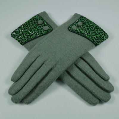 Sieviešu ziemas cimdi ar apdruku