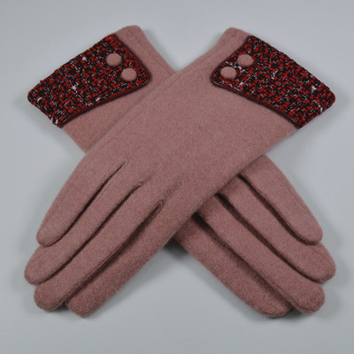 Sieviešu ziemas cimdi ar apdruku