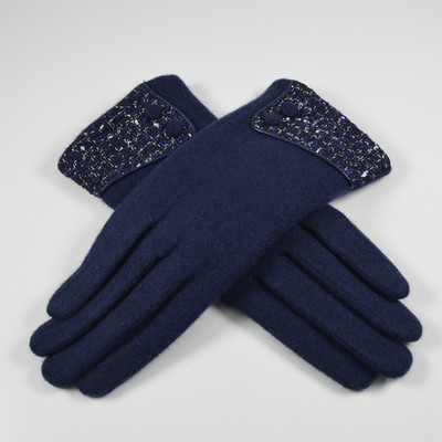 Sieviešu ziemas cimdi ar apdruku