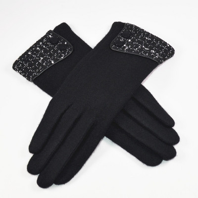 Sieviešu ziemas cimdi ar apdruku