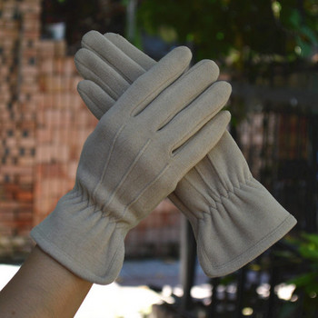 Καθαρά ανδρικά γάντια σε σκούρα χρώματα