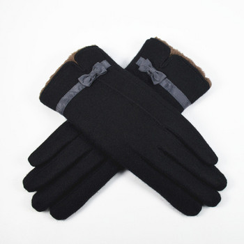 Γυναικεία γάντια με κορδέλες