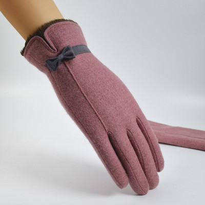 Sieviešu cimdi ar lentēm